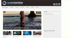 Desktop Screenshot of manntastisch.com