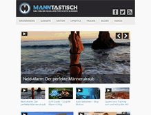 Tablet Screenshot of manntastisch.com